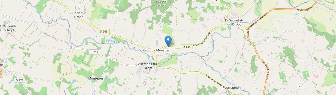 Moustier - Carte