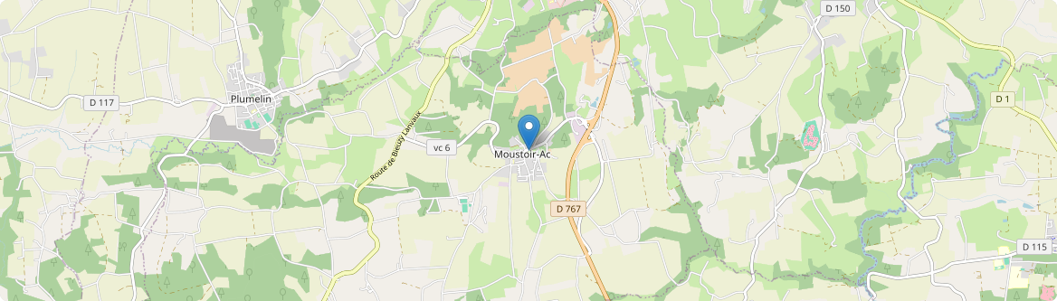 Moustoir-Ac - Carte