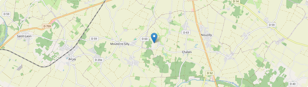 Mouterre-Silly - Carte