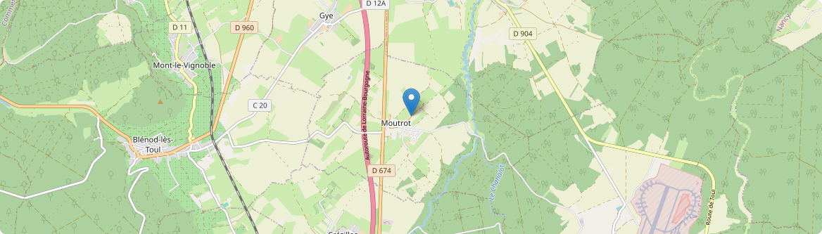 Moutrot - Carte
