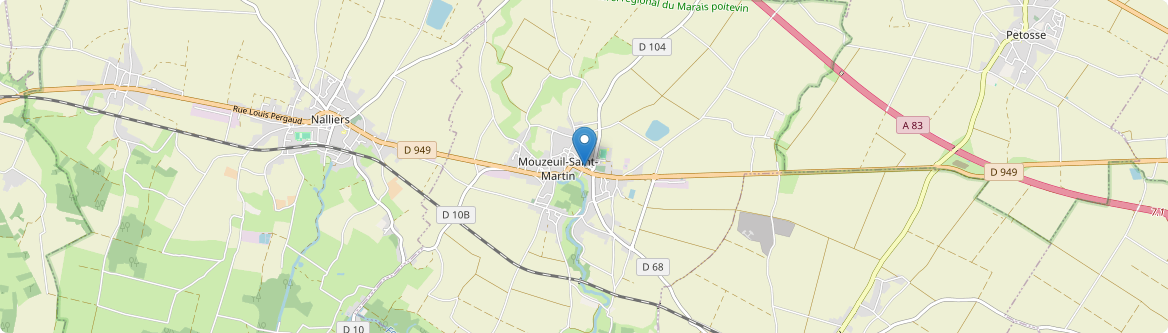 Mouzeuil-Saint-Martin - Carte