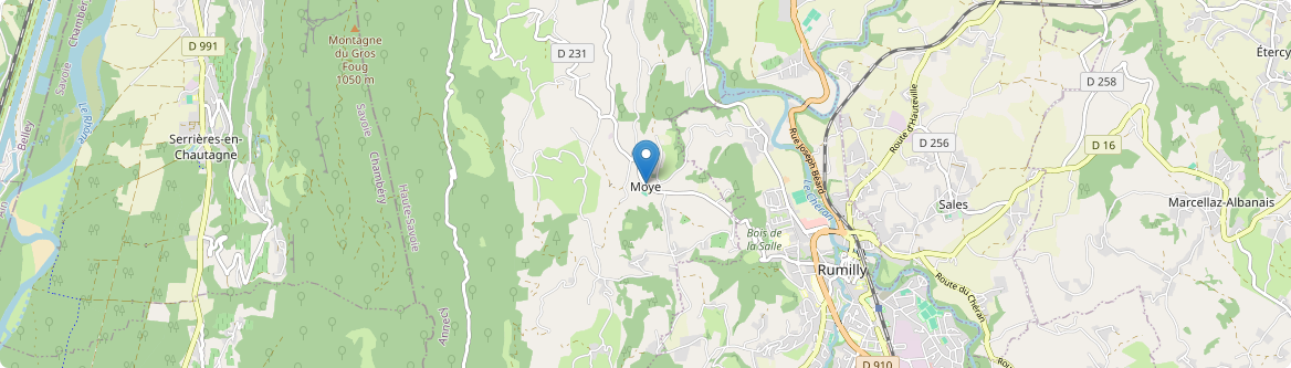 Moye - Carte