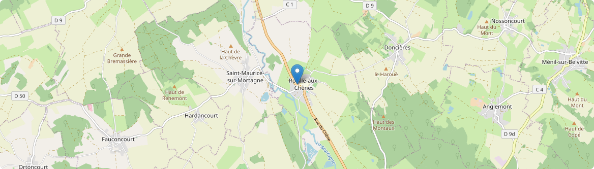 Moyemont - Carte