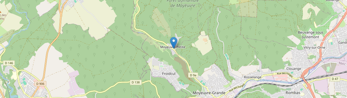 Moyeuvre-Petite - Carte
