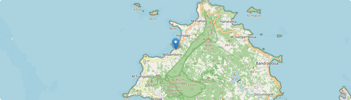 Mtsamboro - Carte