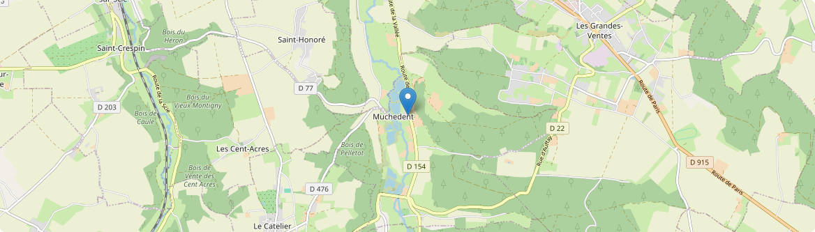 Muchedent - Carte