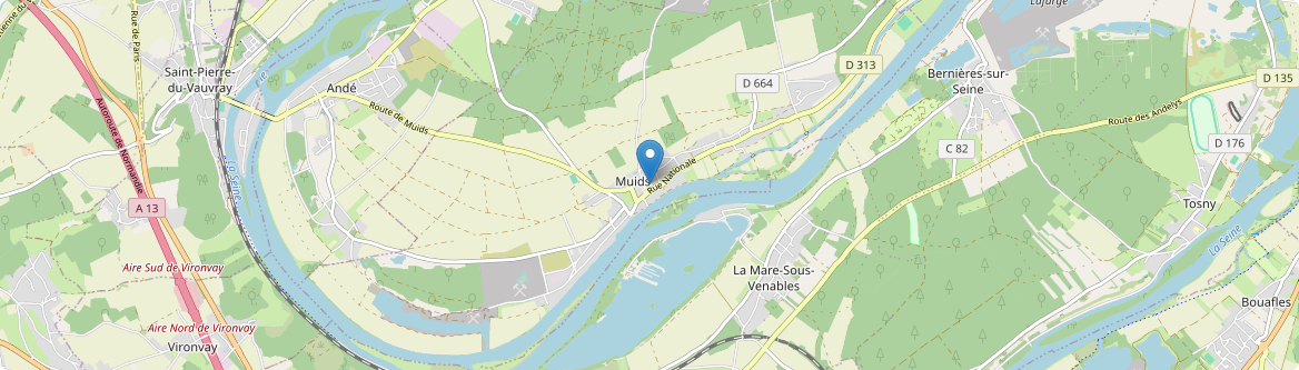 Muids - Carte