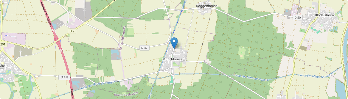 Munchhouse - Carte