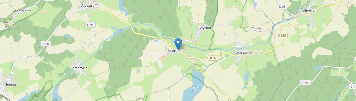 Munster - Carte
