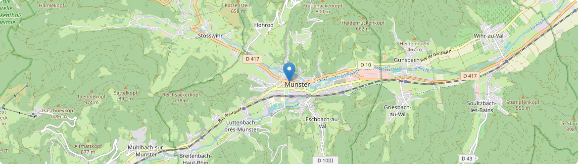 Munster - Carte
