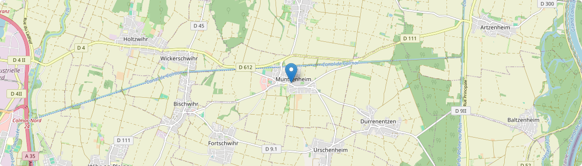 Muntzenheim - Carte