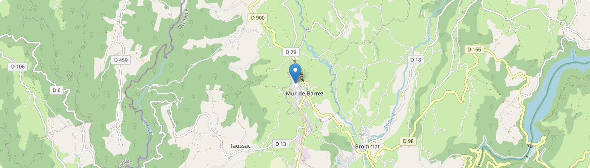 Mur-de-Barrez - Carte