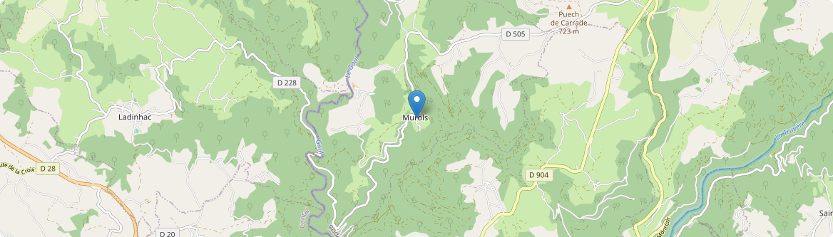 Murols - Carte