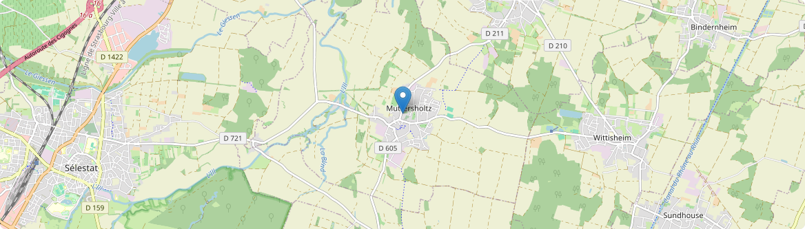 Muttersholtz - Carte