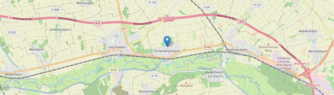 Mutzenhouse - Carte
