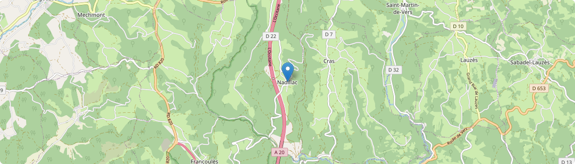 Nadillac - Carte