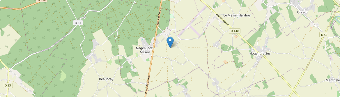 Nagel-Séez-Mesnil - Carte