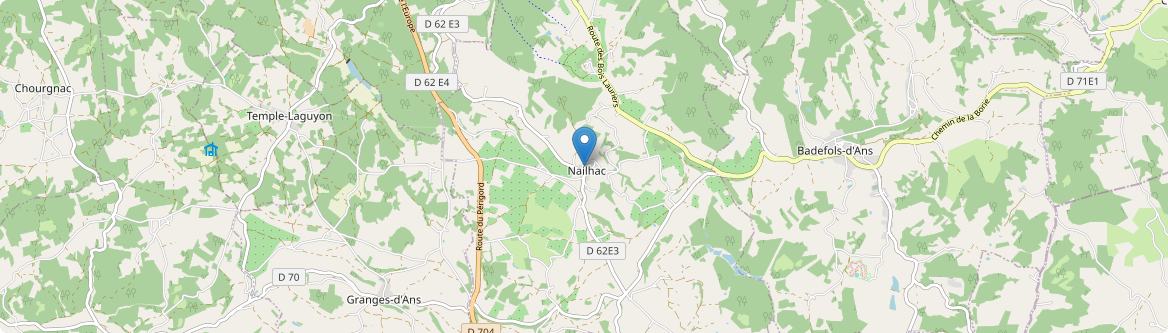 Nailhac - Carte