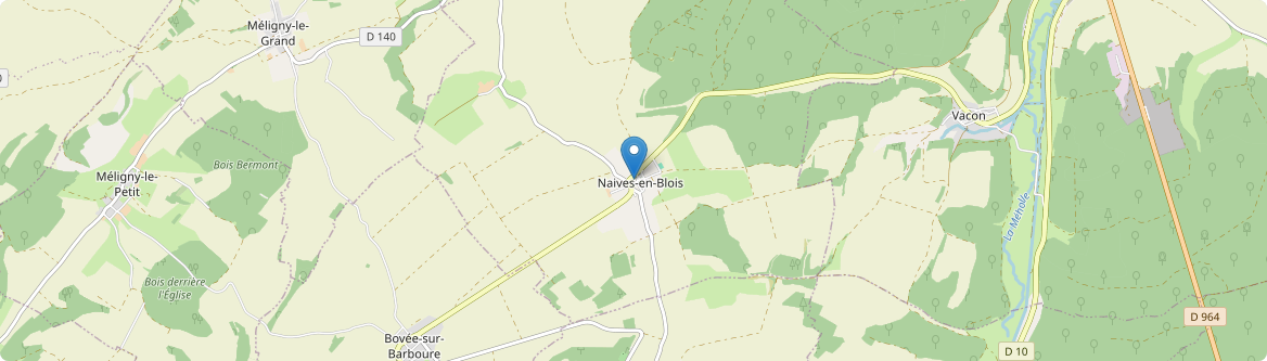 Naives-en-Blois - Carte