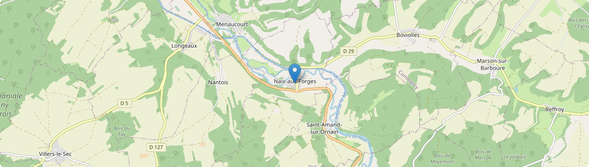 Naix-aux-Forges - Carte