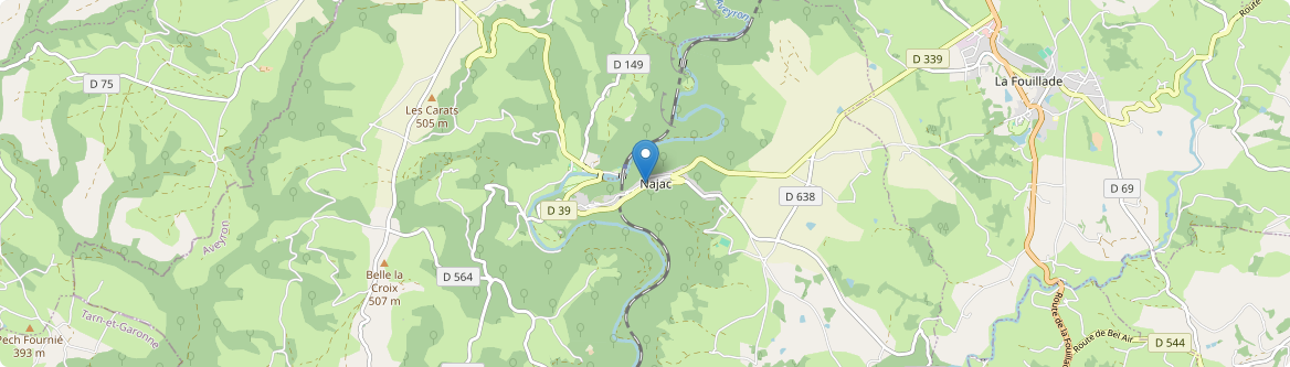 Najac - Carte