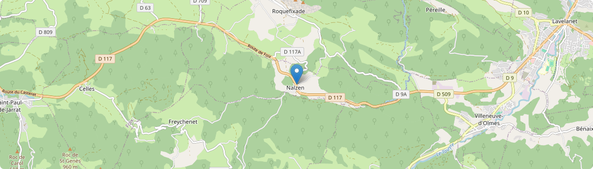 Nalzen - Carte