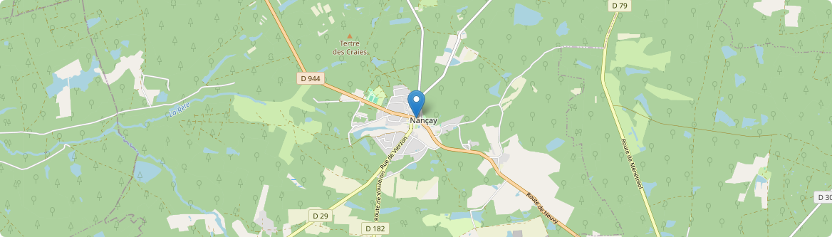Nançay - Carte