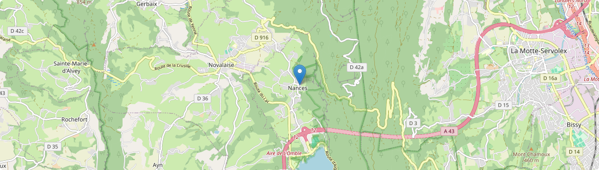 Nances - Carte
