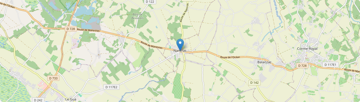 Nancras - Carte