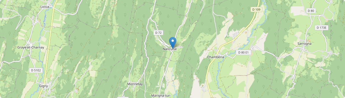 Nancuise - Carte