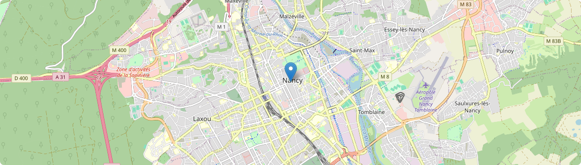 Nancy - Carte