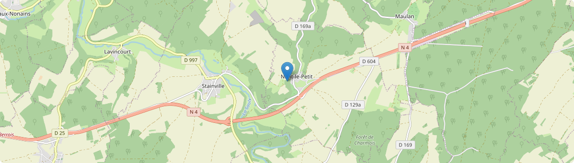 Nant-le-Petit - Carte
