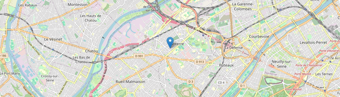 Nanterre - Carte
