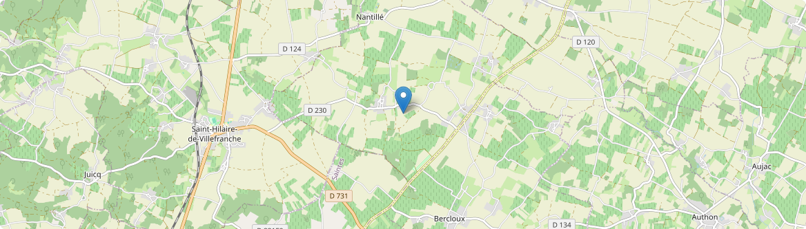 Nantillé - Carte