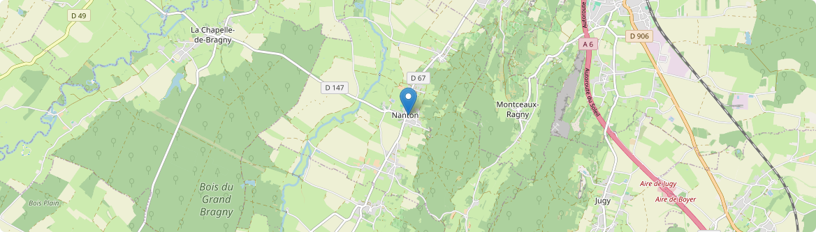 Nanton - Carte