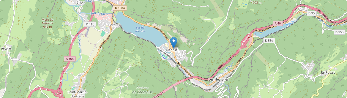 Nantua - Carte