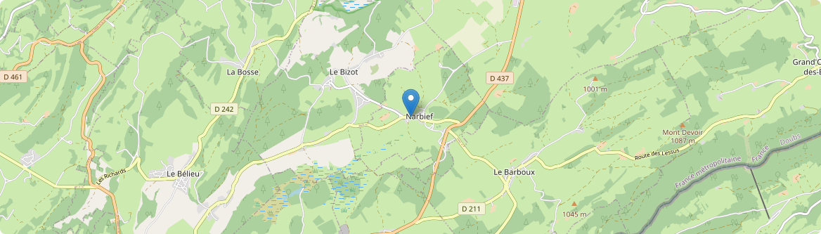 Narbief - Carte