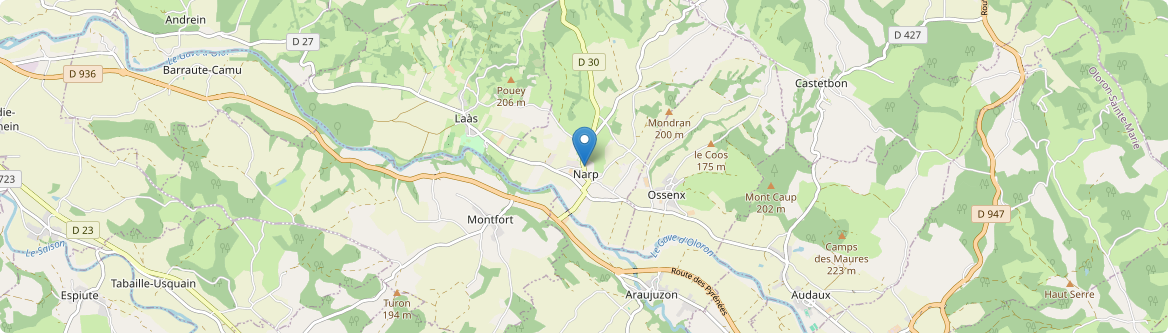 Narp - Carte