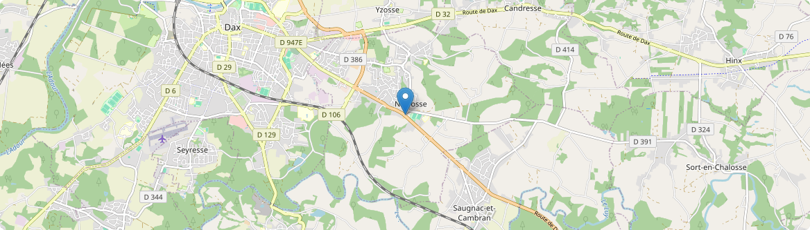 Narrosse - Carte