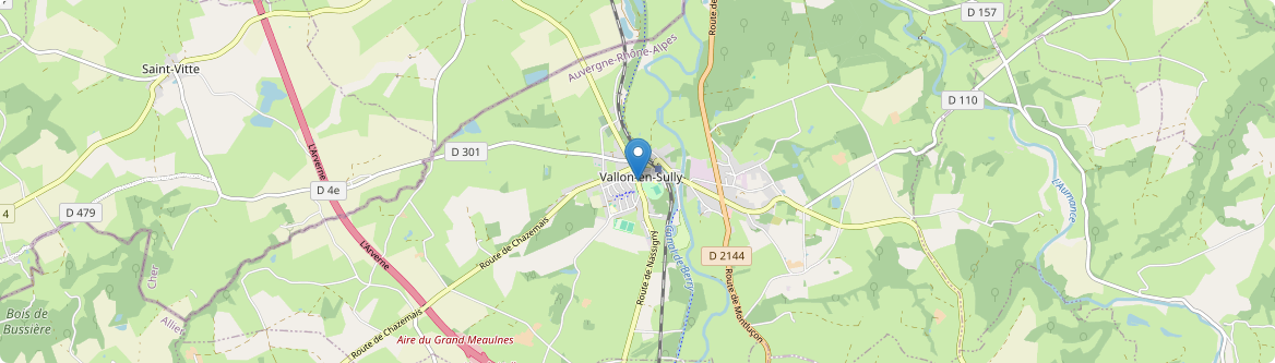 Nassigny - Carte