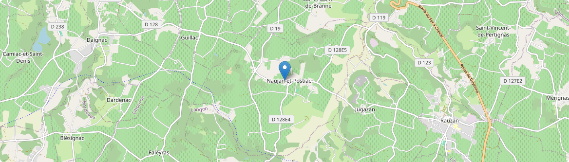 Naujan-et-Postiac - Carte