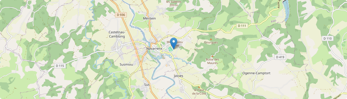 Navarrenx - Carte