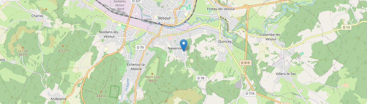 Navenne - Carte