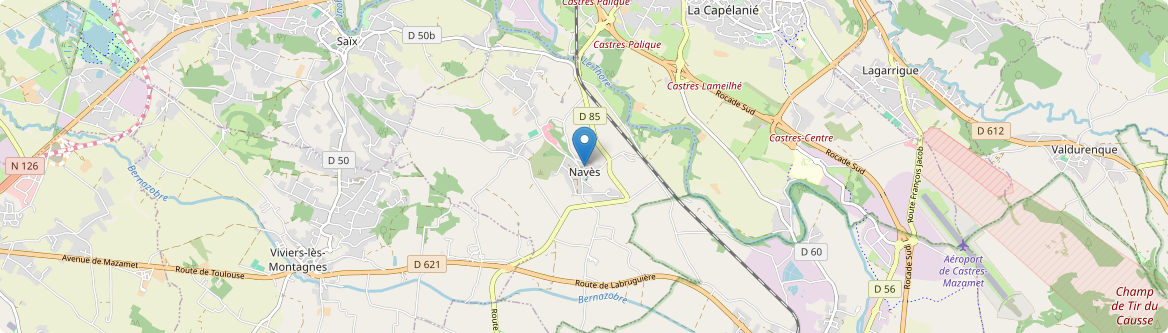 Navès - Carte
