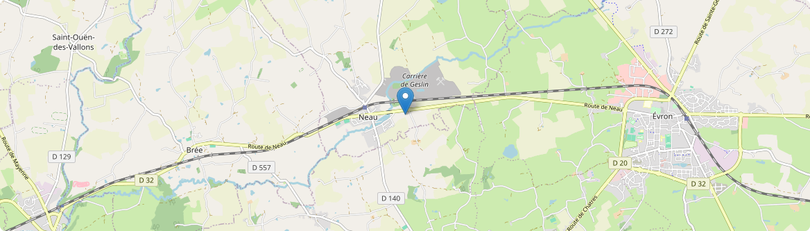 Neau - Carte