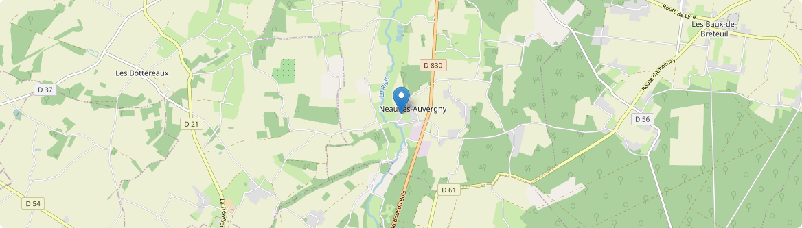 Neaufles-Auvergny - Carte