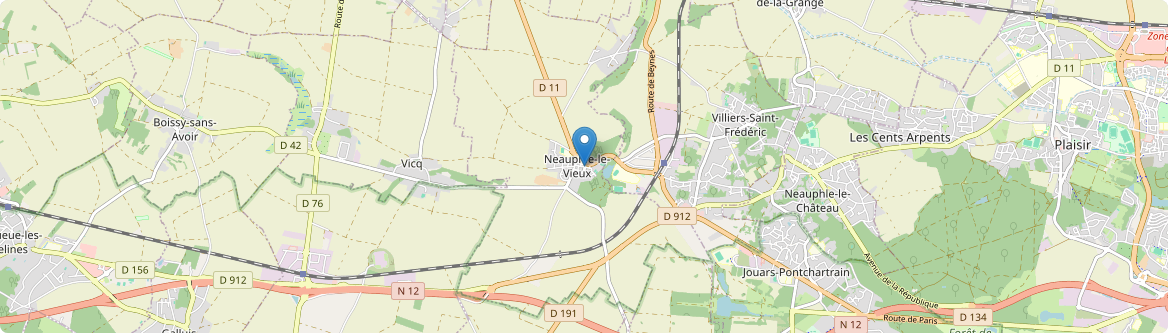 Neauphle-le-Vieux - Carte