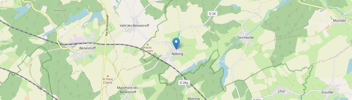 Nébing - Carte