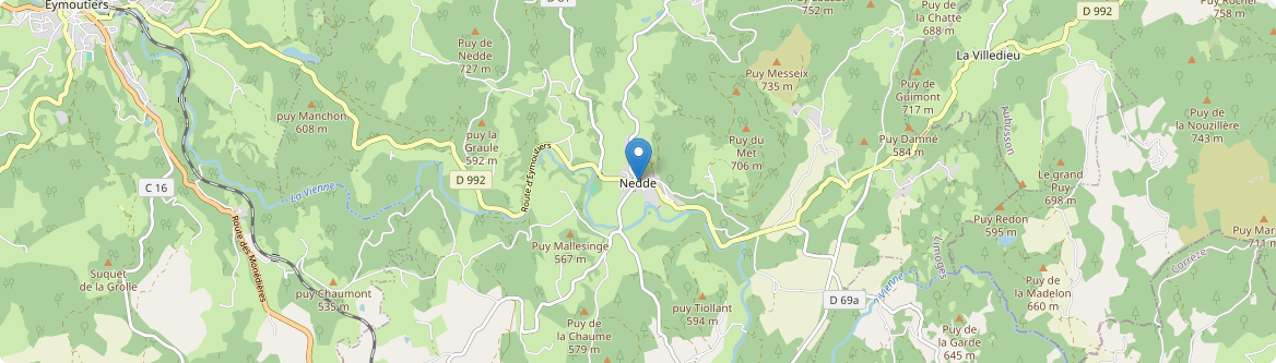Nedde - Carte
