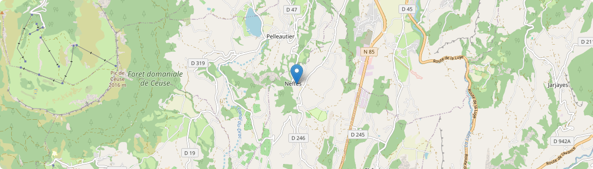 Neffes - Carte